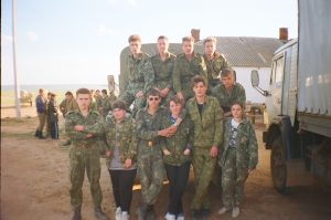 Астраханцы в поисковой экспедиции в Республики Калмыкия, 1999